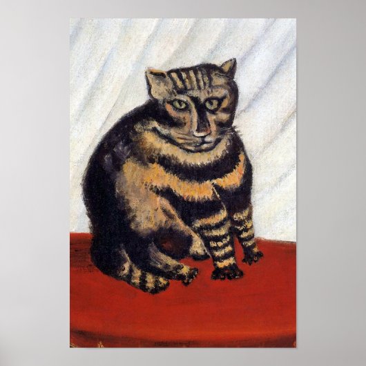 Poster Henri Rousseau - Le Chat Tigre (Devant)
