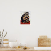 Poster Henri Rousseau - Le Chat Tigre (Cuisine)