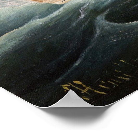 Poster Henri Rousseau - Le navire dans la tempête (Coin)