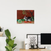 Poster Henri Rousseau - Le repas du lapin (Bureau à domicile)
