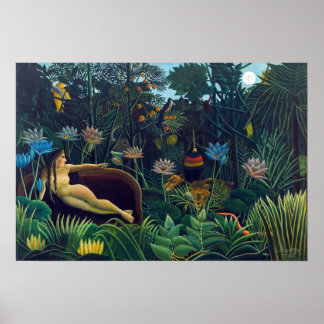 Poster Henri Rousseau - Le Rêve / Le Reve