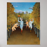 Henri Rousseau - Les joueurs de football