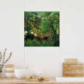Poster Henri Rousseau - Paysage exotique (Cuisine)