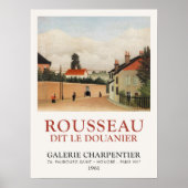 Poster Henri Rousseau Périphériques de Paris Art Imprimer (Devant)