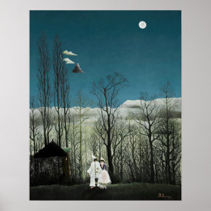 Poster Henri Rousseau - Soirée de Carnaval