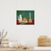 Poster Henri Rousseau - Still Life with Coffee Pot (Cuisine)