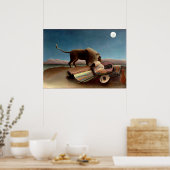 Poster Henri Rousseau - Tzigane endormi (Cuisine)