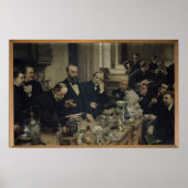 Poster Henri Sainte-Claire Deville Lecuring, 1890 (Devant)