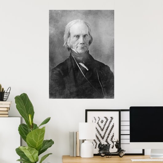 Poster Henry Clay (Bureau à domicile)
