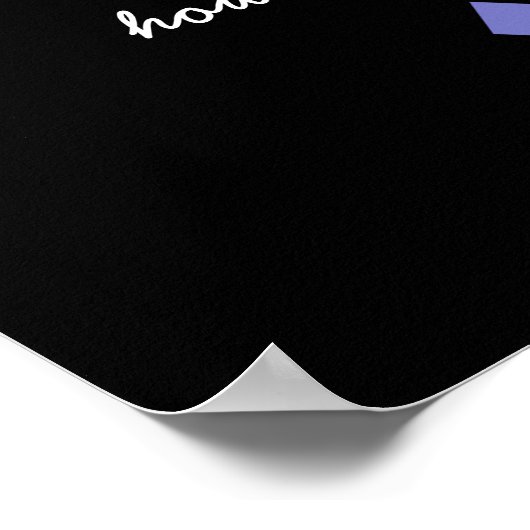 Poster Henry David Thoreau - Citation Différente du batte (Coin)