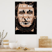 Poster Henry David Thoreau cite : (Cuisine)