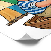 Poster Henry David Thoreau on Fishing (Coin)