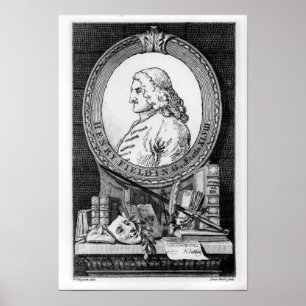 Poster Henry Fielding à l'âge de quarante-huit