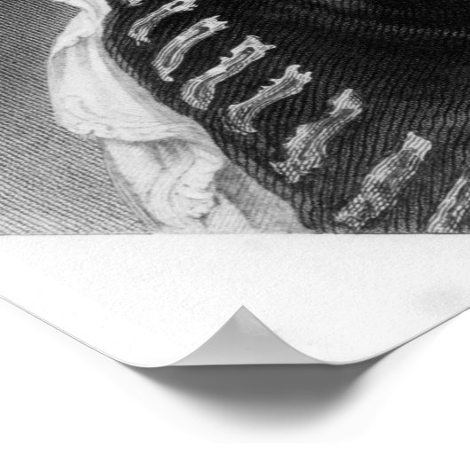 Poster Henry Fielding gravé par Samuel Freeman (Coin)