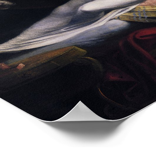 Poster Henry Fuseli - Le cauchemar (Coin)