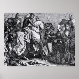Poster Henry III à la bataille de Lewes, le 14 mai 1264