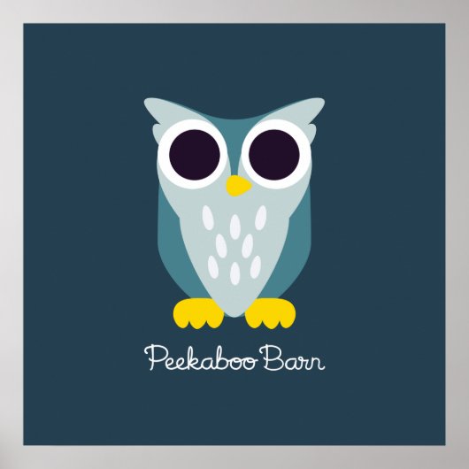 Poster Henry le hibou (Devant)