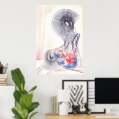 Poster Henry, ordinateur art 500 (Bureau à domicile)