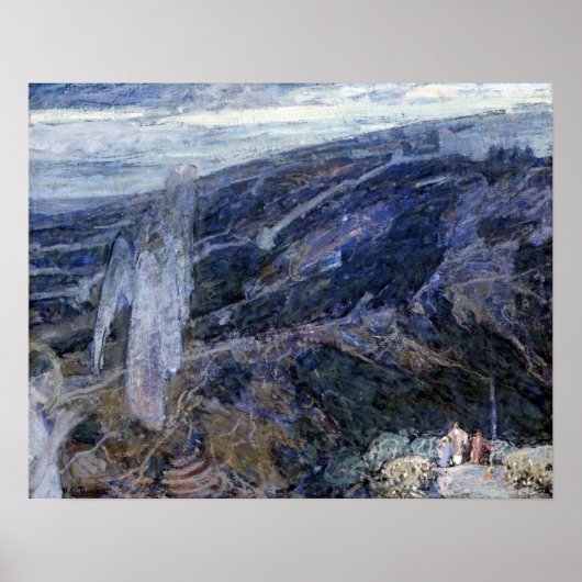 Poster Henry Ossawa Tanner Angels (Devant)