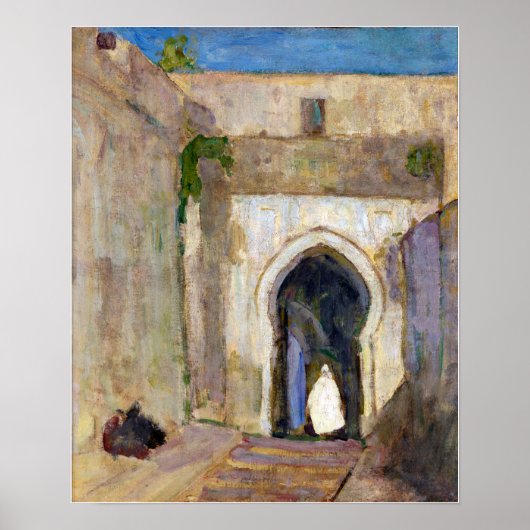 Poster Henry Ossawa Tanner Gateway, Tanger (Devant)