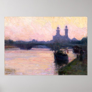 Poster Henry Ossawa Tanner La Seine