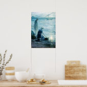 Poster Henry Ossawa Tanner Moses dans les bulles (Cuisine)