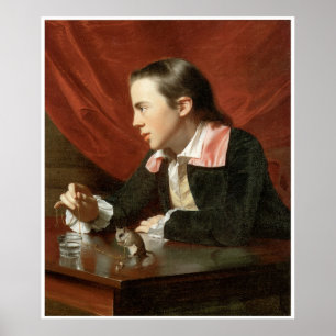 Poster Henry Pelham (garçon avec un écureuil), 1765