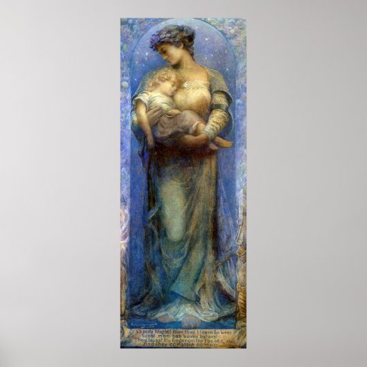 Poster Henry Raymond Thompson : O Holy Night (Devant)