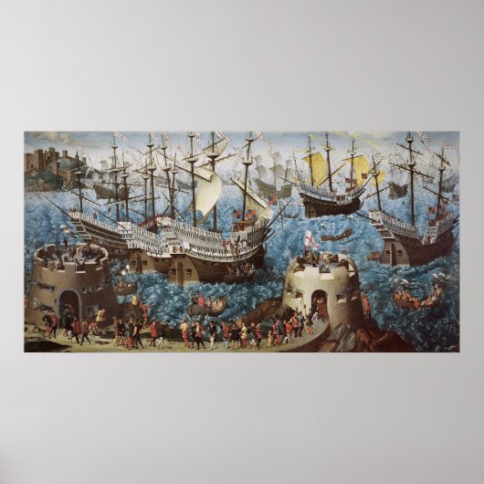 Poster Henry VIII à bord du Henry Grace a Dieu (Devant)
