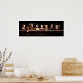 Poster Henry VIII et ses six femmes (Cuisine)