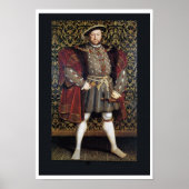 Poster Henry VIII Portrait (Devant)