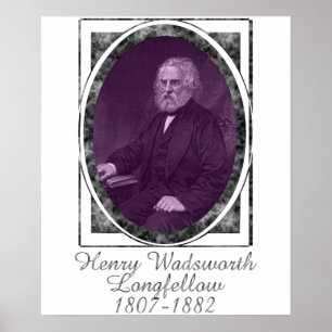 Poster Henry Wadsworth Longfellow
