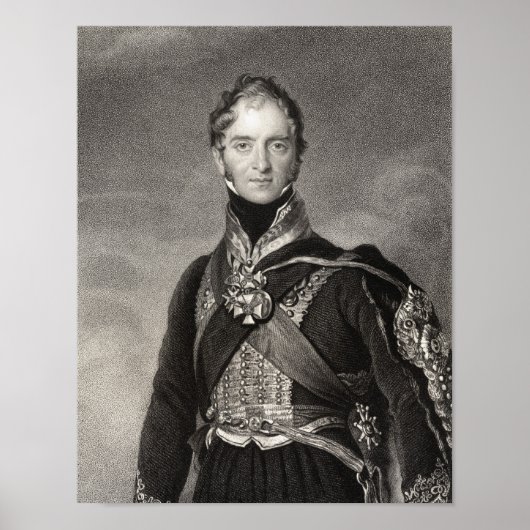 Poster Henry William Paget (Devant)