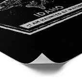 Poster Henry's Fork River Idaho Pêche à la mouche (Coin)