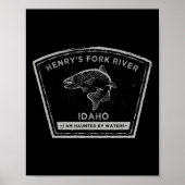 Poster Henry's Fork River Idaho Pêche à la mouche (Devant)
