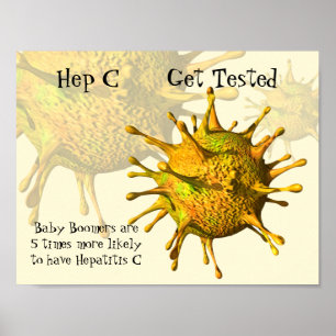 Poster Hépatite C — Tester