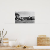 Poster Heppner, Oregon Main Street View Photographie (Cuisine)