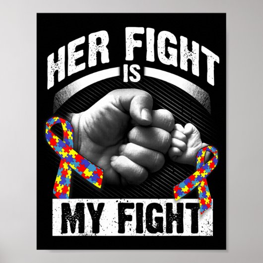 Poster Her Fight Is (Devant)
