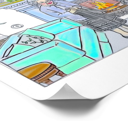 Poster Her Majesty, Queen Elizabeth II (Coin)