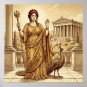 Poster Héra dans la mythologie grecque (Devant)