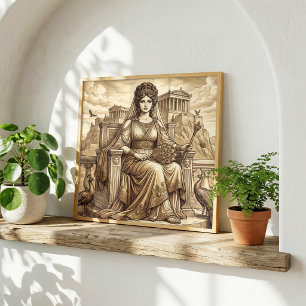 Poster Héra dans la mythologie grecque