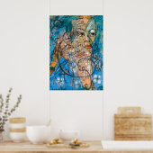Poster Hera, points d'infini par après Francis Picabia (Cuisine)
