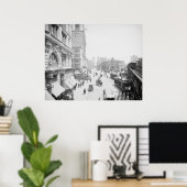 Poster Herald Carré (Bureau à domicile)