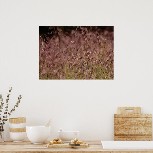 Poster Herbe à tête violette (Cuisine)