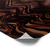 Poster Herbe Abstraite (Coin)