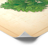 Poster Herbe de persil (Coin)