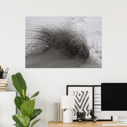 Poster Herbe de plage (Bureau à domicile)