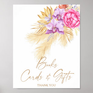 Poster Herbe des pampas - LIVRES CARTES ET CADEAUX