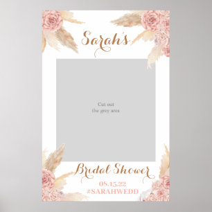Poster Herbe des Pampas RosePoster de Prop Photo de Maria