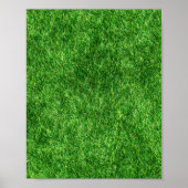 Poster Herbe verte (Devant)